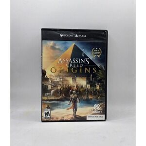 Assassin's‎ Creed Origins Sony PlayStation 4 PS4 Complete CIB Gamestop Display